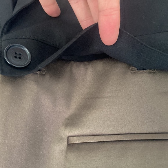 SMYTHE convertible black and khaki blazer size 12 - Picture 6 of 13